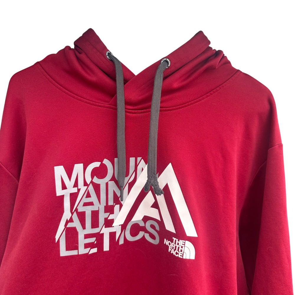 The North Face Hoodie Mens XXL Red Mountain Athletics Pullover Sweatshirt